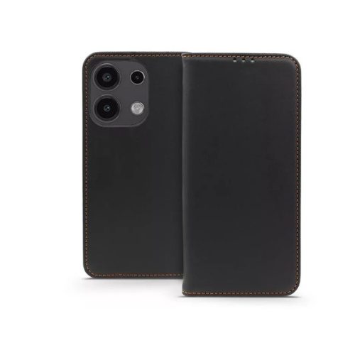 Haffner HF281297 Xiaomi Redmi Note 13 4G Smart Pro fekete Flip bőrtok