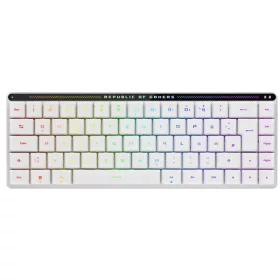   ASUS ROG Falchion RX Low Profile fehér vezeték nélküli billentyűzet