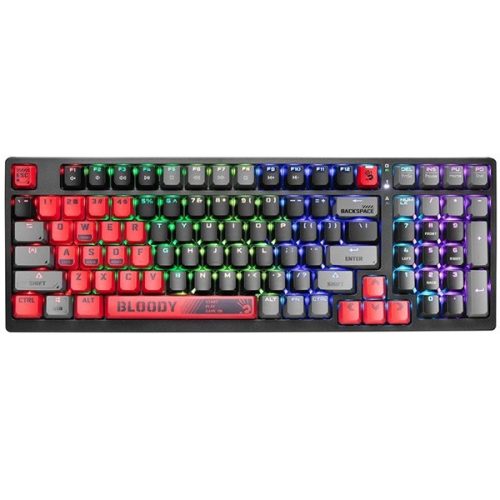 A4-Tech A4TKLA47261 Bloody S98 Sports US RGB piros mechanikus (red switch) gamer billentyűzet