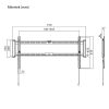 Stansson WM-4390 43"-90" fix fali TV konzol