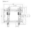 Stansson WM-2343-08 23"-43" dönthető fali TV konzol