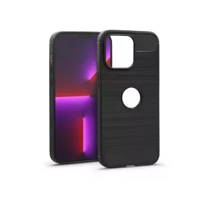   Haffner HF120275 Apple iPhone 13 Pro Carbon fekete szilikon tok
