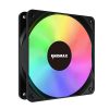 RAIDMAX X-AIR 4db 120mm PWM RGB fekete ventilátor