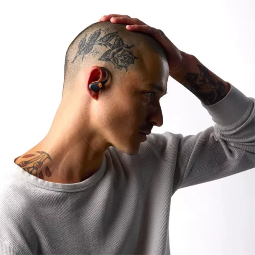 Skullcandy Push ANC Active True Wireless Bluetooth fekete sport fülhallgató