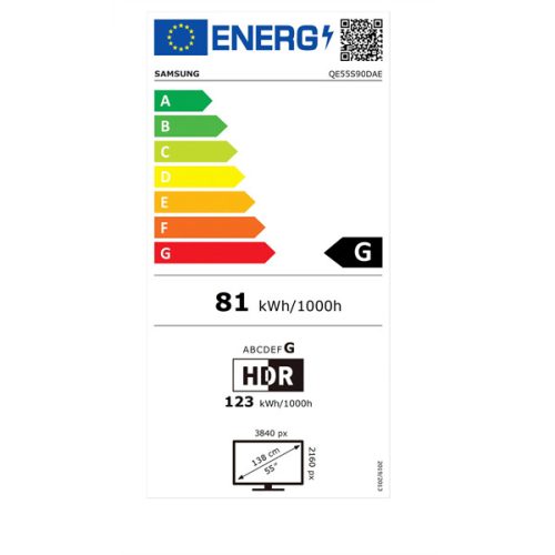 Samsung 55" QE55S90DAEXXH 4K UHD Smart OLED TV