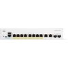 Cisco Catalyst C1300-8FP-2G 8x GbE PoE+ LAN 2x SFP/RJ45 Combo port L3 menedzselhető PoE switch