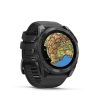 Garmin 010-02905-00 fenix 8 AMOLED (51mm) szilikon pántos fekete okosóra