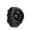 Garmin 010-03025-01 fenix E AMOLED (47mm) szilikon pántos fekete okosóra