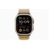 Apple Watch Ultra2 v2 Cellular (49mm) natúr titán tok, drapp alpesi pánt (S) okosóra