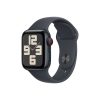 Apple Watch SE2 v3 Cellular (40mm) éjfekete alumínium tok, éjfekete sportszíj (M/L) okosóra