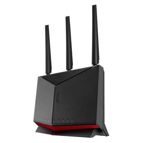 ASUS RT-BE86U 1032+5764Mbps fekete vezeték nélküli router