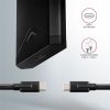 Axagon EEM2-UB2 USB-C 3.2 Gen 2 M.2 NVMe fekete csavar nélküli külső SSD ház