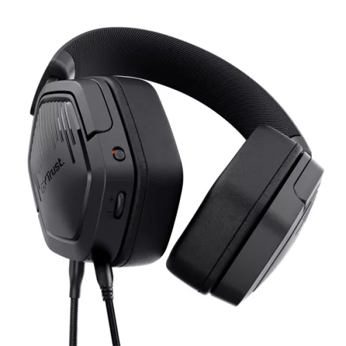 Trust GXT 492 Carus vezetékes multiplatform fekete gamer headset