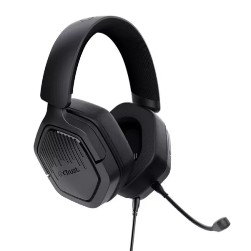 Trust GXT 492 Carus vezetékes multiplatform fekete gamer headset