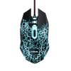 Trust GXT 105X Izza vezetékes fekete gamer egér