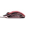Trust GXT 105X Izza vezetékes fekete gamer egér
