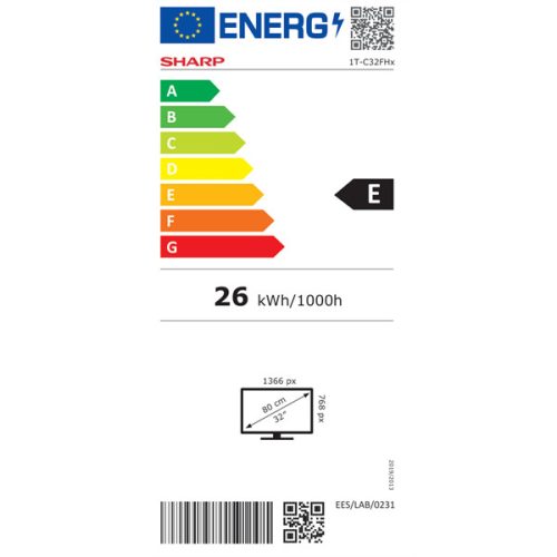 Sharp 32" 32FH2EA HD Ready Android Smart LED TV