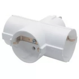 Anco 321392 fehér 3-as földelt T elosztó