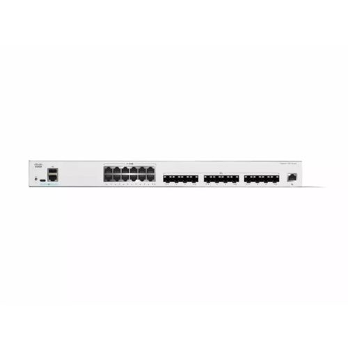 Cisco Catalyst C1300-24XTS 12x 10G LAN 12x 10G SFP+ 1xGbE menedzsment port L3 menedzselhető switch