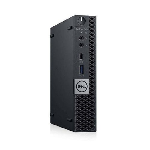 Dell Optiplex 7060 micro PC /i5-9500T/16GB/512GB SSD HDD/Win11 Pro/fekete felújított asztali számítógép