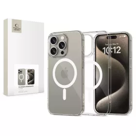   Tech-Protect TP371860 Apple iPhone 15 Pro FlexAir MagSafe átlátszó szilikon tok