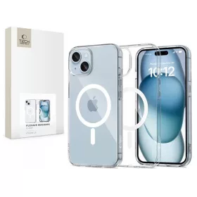   Tech-Protect TP371853 Apple iPhone 15 FlexAir MagSafe átlátszó szilikon tok