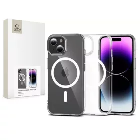   Tech-Protect TP936603 Apple iPhone 15 FlexAir Hybrid MagSafe átlátszó szilikon tok