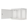 Lanberg WF01-6409-00S 19" 9U SZÉL:600mm MÉLY:450mm MAG:512mm lapraszerelt fémajtós szürke fali rack szekrény