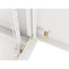 Lanberg WF01-6409-00S 19" 9U SZÉL:600mm MÉLY:450mm MAG:512mm lapraszerelt fémajtós szürke fali rack szekrény
