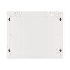 Lanberg WF01-6409-00S 19" 9U SZÉL:600mm MÉLY:450mm MAG:512mm lapraszerelt fémajtós szürke fali rack szekrény