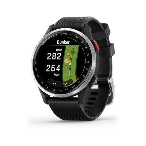 Garmin Approach S44 ezüst fekete okosóra