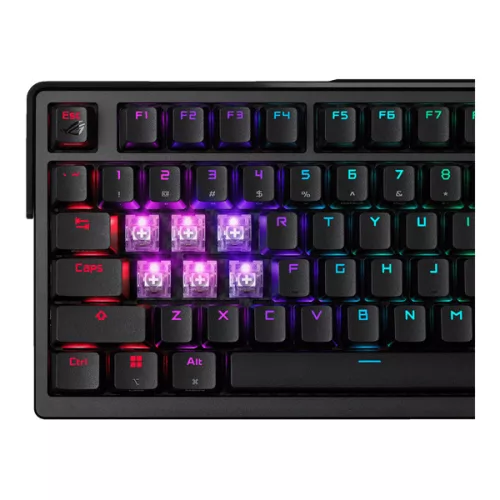 ASUS ROG Azoth Extreme US fekete gamer billentyűzet