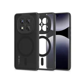   Tech-Protect TP361625 Xiaomi Redmi Note 14 Pro+ 5G Magmat Magsafe fekete/átlátszó szilikon tok