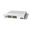 Cisco Catalyst C1300-16FP-2G 16x GbE PoE+ LAN 2x GbE SFP port L3 menedzselhető PoE switch