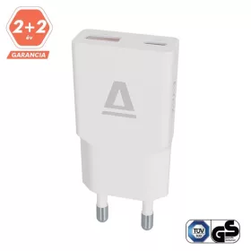   AVAX CH641W NANO SLIM 30W USB-C (PD3.0)+USB-A (QC3.0) fehér hálózati töltő