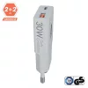 AVAX CH641LB NANO SLIM 30W USB-C (PD3.0)+USB-A (QC3.0) világoskék hálózati töltő