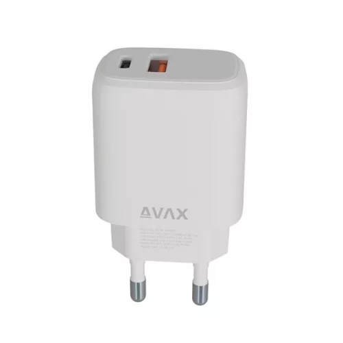 AVAX CH312W SPEEDY 12W USB A + USB C hálózati töltő