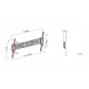 Meliconi Flatstyle FT600 DW 50"-85" dönthető fali TV konzol