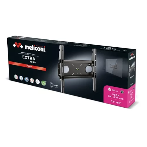 Meliconi EXTRA 400F DW 32"-88" fix erősített fali TV konzol