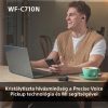 Sony WFC710 True Wireless Bluetooth zajszűrős fekete fülhallgató