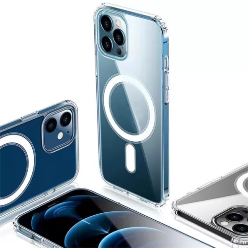 Haffner HF785427 Apple iPhone 16 Pro Anti Shock MagSafe átlátszó szilikon tok