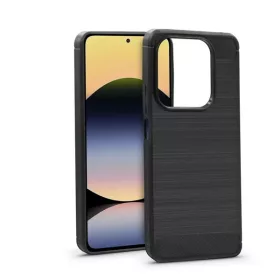   Haffner HF365775 Xiaomi Redmi Note 14 4G/Note 14 5G Carbon fekete szilikon tok