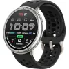 Amazfit Active 2 fekete szilikon szíjas okosóra
