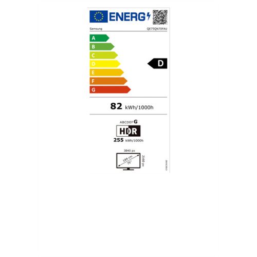 Samsung 75" QE75QN70FAUXXH 4K UHD Smart Neo QLED Mini LED TV