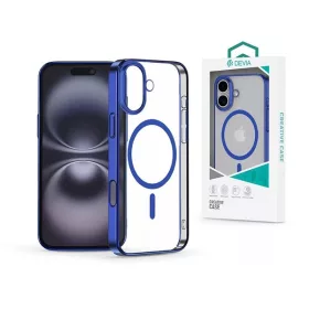   Devia ST116269 Glimmer Magnetic Series Apple iPhone 16 kék tok