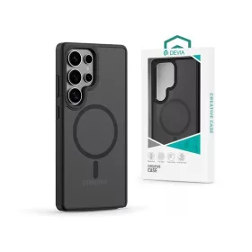   Devia ST124585 Pino Series Magnetic Samsung SM-S936 Galaxy S25+ fekete ütésálló tok