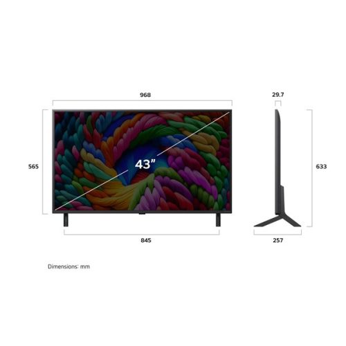 LG 43" 43NANO90A3B 4K UHD AI Smart NanoCell TV