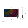 LG 43" 43QNED80A3A 4K UHD AI Smart QNED TV