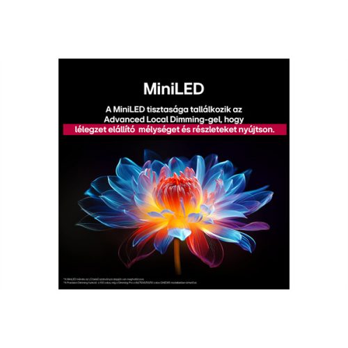 LG 55" 55QNED85A3C 4K UHD AI Smart QNED evo MiniLED TV