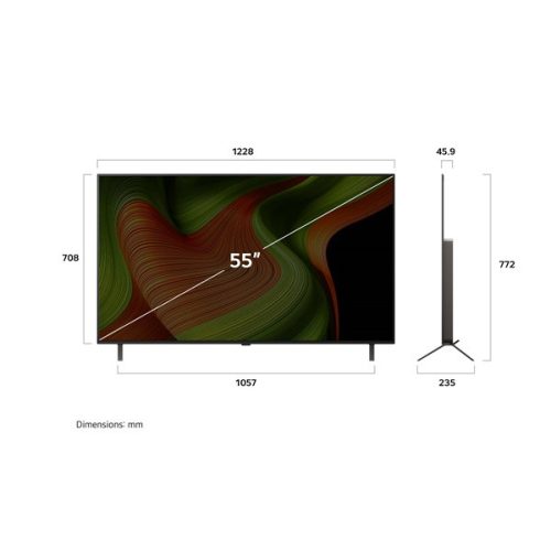 LG 55" OLED55B53LA 4K UHD AI Smart Gamer OLED TV